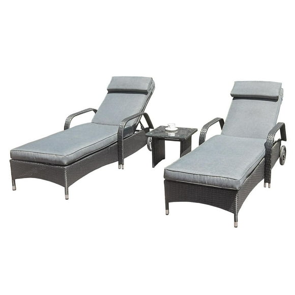 3 Piece Lounger Set