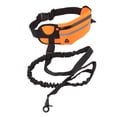 thumbnail image 1 of Waist Dog Leash, Hands Free Dog Leash Adjustable  For Hiking Orange,Light Blue, 1 of 8