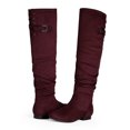 thumbnail image 4 of Dream Pairs Women's over-the-knee suede winter boots, 4 of 4