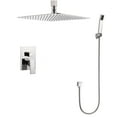 thumbnail image 2 of Eisen Home Narmada 9183 2-Function Ceiling Mount Shower System Rough-in Included Polished Chrome Polished, Chrome Finish, 2 of 3