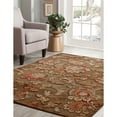 thumbnail image 2 of Abacasa Napa Fulton Brown-Tan-Ivory-Burgundy 8x11 Area Rug, 2 of 4