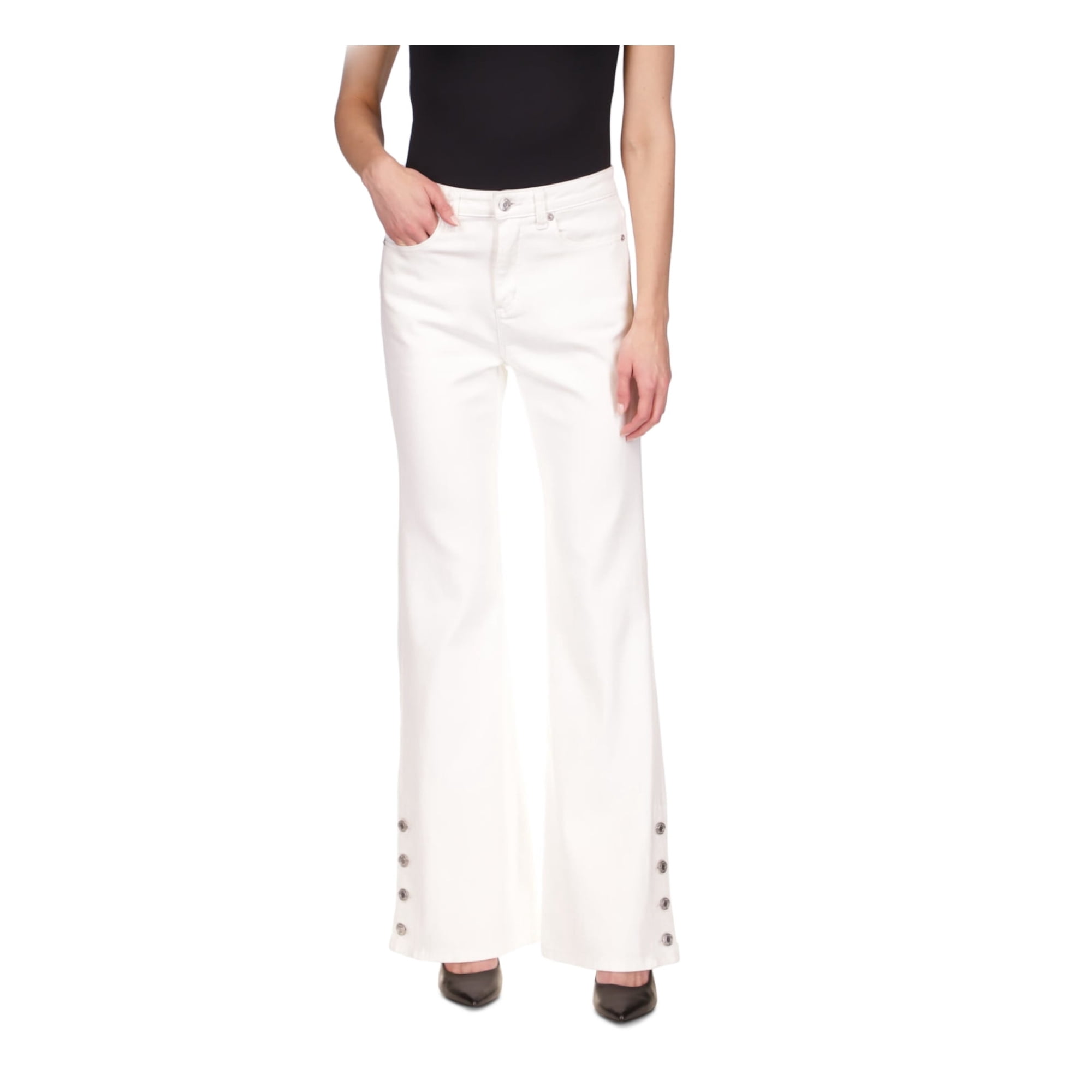 Michael kors pants womens white discount