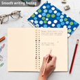 thumbnail image 4 of FORMRS 1-Subject Spiral Notebook 8" x 5" College Ruled 60 Refillable Sheet A5 Hard Cover, 2 Pack, Blue Dots, 4 of 7
