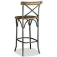 thumbnail image 4 of vidaXL Bar Stool Solid Mango Wood, 4 of 9