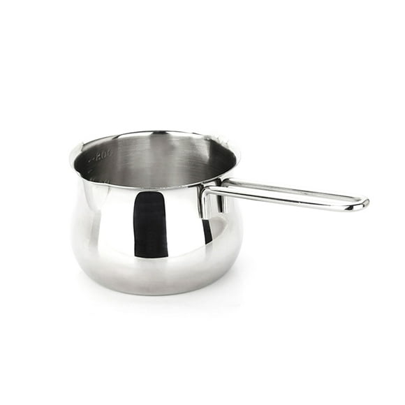 Zootealy Creative Kitchen Baby Food Non-Stick Pan Milk Pot Butter Chocolate Melted Heating Pot Warmer Pan Small Saucepan Cheese Pot With Pour Stockpot Cookware Pots Saucepan