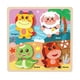 thumbnail image 1 of Rompecabezas de animales de madera, juguete de desarrollo con 4 patrones de animales, reconocimiento de animales. Oveja, 1 of 9