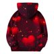 thumbnail image 5 of Sudaderas con capucha CUHK para niñas, sudadera con capucha estampada, cuello redondo, manga larga, para uso diario, ropa de abrigo informal, sudadera con capucha, blusa de poliéster para niños, 5 of 6