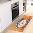 thumbnail image 4 of Bath Mat Soft Plush Non-Slip Absorbent Bathroom Rugs 39"x20" Snowman with Sparkling Gemstones, 4 of 8