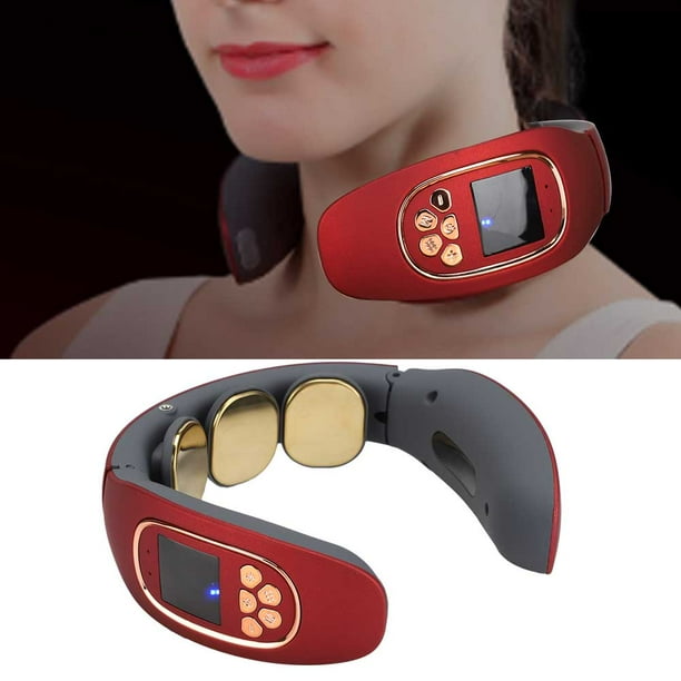Neck Shoulder Massager,Smart Electric Pulse Neck Cervical Vertebra