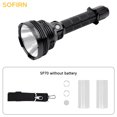 thumbnail image 1 of Sofirn SP70 Ultra bright 26650 LED Flashlight High Power 5500LM Tactical 18650 Light XHP70.2 With ATR 2 Groups Ramping, 1 of 1
