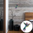 thumbnail image 2 of Metal Hummingbird Wall Decor Iron Hummingbird Wall Decor Metal Bird Sculpture Wall Hanging, 2 of 8