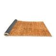 thumbnail image 2 of Ahgly Company Indoor Rectangle Abstract Orange Modern Area Rugs, 8' x 10', 2 of 4