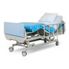 HopeFULL (HCMS-3 Premium 3-Function Electric Hospital Bed, 4.7" Foam Mattress, LINAK Motors, Individual Locking, Includes (2X) Sheets & Bed Tray