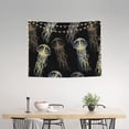 thumbnail image 3 of Bingfone Jellyfish Tapestry Wall Hanging Decor For Living Room Bedroom Dorm Classroom Office Decor 29x37 Inch, 3 of 9