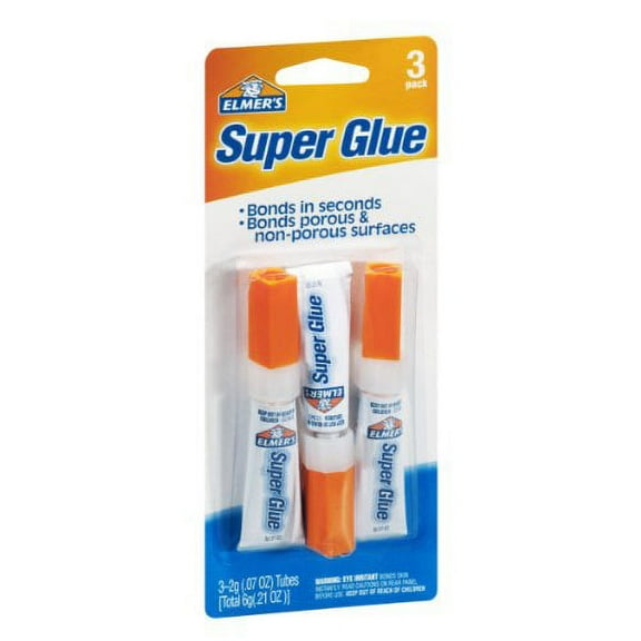 Elmer's Super Glue .07 oz (Pack of 3)
