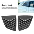 thumbnail image 4 of 2Pcs Rear Side Window Louver Cover Fade Proof Sporty Look Rear Window Air Vent Scoop Shutter Cover Blind for X3 IX3 G01 2018 and Later, 4 of 7
