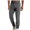 thumbnail image 1 of WEAIXIMIUNG Work Overalls Men Insulated Men's Pants Lightweight Knit Slacks Athletic Sweatpants for Men, 1 of 7