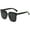 black, variant on Fashion sunglasses with oval face, customized street style, PC material, Black