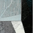 thumbnail image 4 of Paco Home Modern Area Rug with Wave Effect in Grey Red - 5'3" x 7'7" (5'x7'), 4 of 5