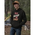 thumbnail image 2 of Collect Moments Slogan Hoodie Men -Image by Shutterstock, Male 5X-Large, 2 of 4