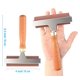 thumbnail image 5 of Rodillo de goma suave, Brayer ideal para herramientas de construcción de cinta antideslizante, herramientas de impresión, tinta y estampado (4 pulgadas, marrón), 5 of 5