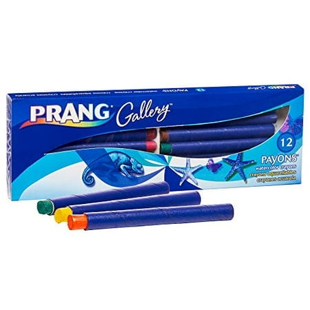 Prang Payons Watercolor Crayons with Brush (12 Count)