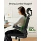 thumbnail image 3 of Silla de oficina Marsail ergonómica con respaldo alto de malla con soporte lumbar, 3 of 8