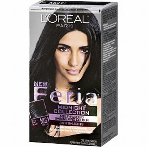 L'Oreal Paris Feria Midnight Collection Multi-Faceted Shimmering Color...