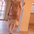 thumbnail image 3 of Robe Sans Manches Vintage à Paillettes pour Soirée Cocktail, 3 of 5