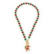 thumbnail image 2 of Adornos navideños, regalos navideños, collar de perlas navideñas, colgante de copo de nieve navideño, collar de cadena de clavícula personalizado, collar de festival de aleación, 2 of 6