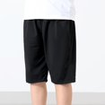 thumbnail image 3 of UACY Boys Basketball Shorts Athletic Lightweight Dry-Fit Training Workout Shorts Zipper Pockets, 3 of 6