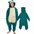 thumbnail image 1 of Niños Kigurumi Onesie pijamas de dibujos animados adultos mujeres hombres pijamas de animales ropa de casa disfraz de Halloween Cosplay regalo de Navidad 2XL 3XL, 1 of 4