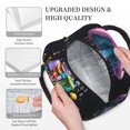 thumbnail image 3 of Balery Colorful Mushroom Bolsa de Almuerzo para Mujeres, Caja de Almuerzo, Bolsa de Almuerzo Pequeña Impermeable, Tote de Almuerzo Reutilizable con Gran Capacidad, 3 of 6
