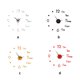 thumbnail image 4 of Wosthever Reloj de pared eléctrico hogar sala de estar dormitorio decorativo DIY acrílico alimentado por reloj montado en la pared Decoración del hogar negro Wosthever HA6192-02B, 4 of 6
