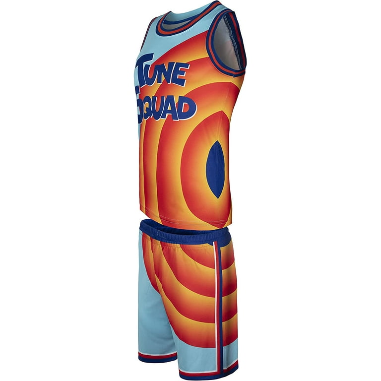 Space Movie Basketball Jersey #1 Christmas Family