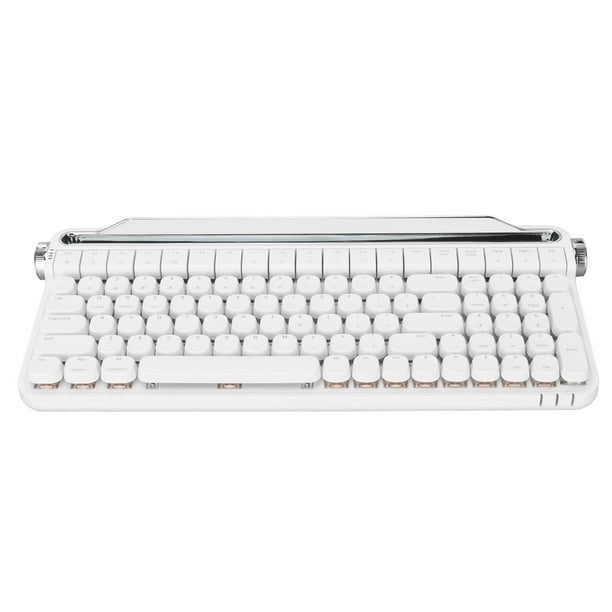 Typewriter Keyboard,Red Switch Typewriter Mechanical Bluetooth