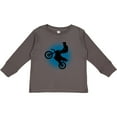 thumbnail image 3 of Inktastic Motocross Rider Freestyle Sports Boys Long Sleeve Toddler T-Shirt, 3 of 5