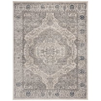 SAFAVIEH Martha Stewart Rancher Oregon Area Rug, Ivory/Grey, 3' x 5'