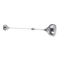 thumbnail image 2 of Candle Holder Ornament Stainless Steel Candlestick Holder Household Desktop Sculpture Decoration Sliver B Type, 2 of 5