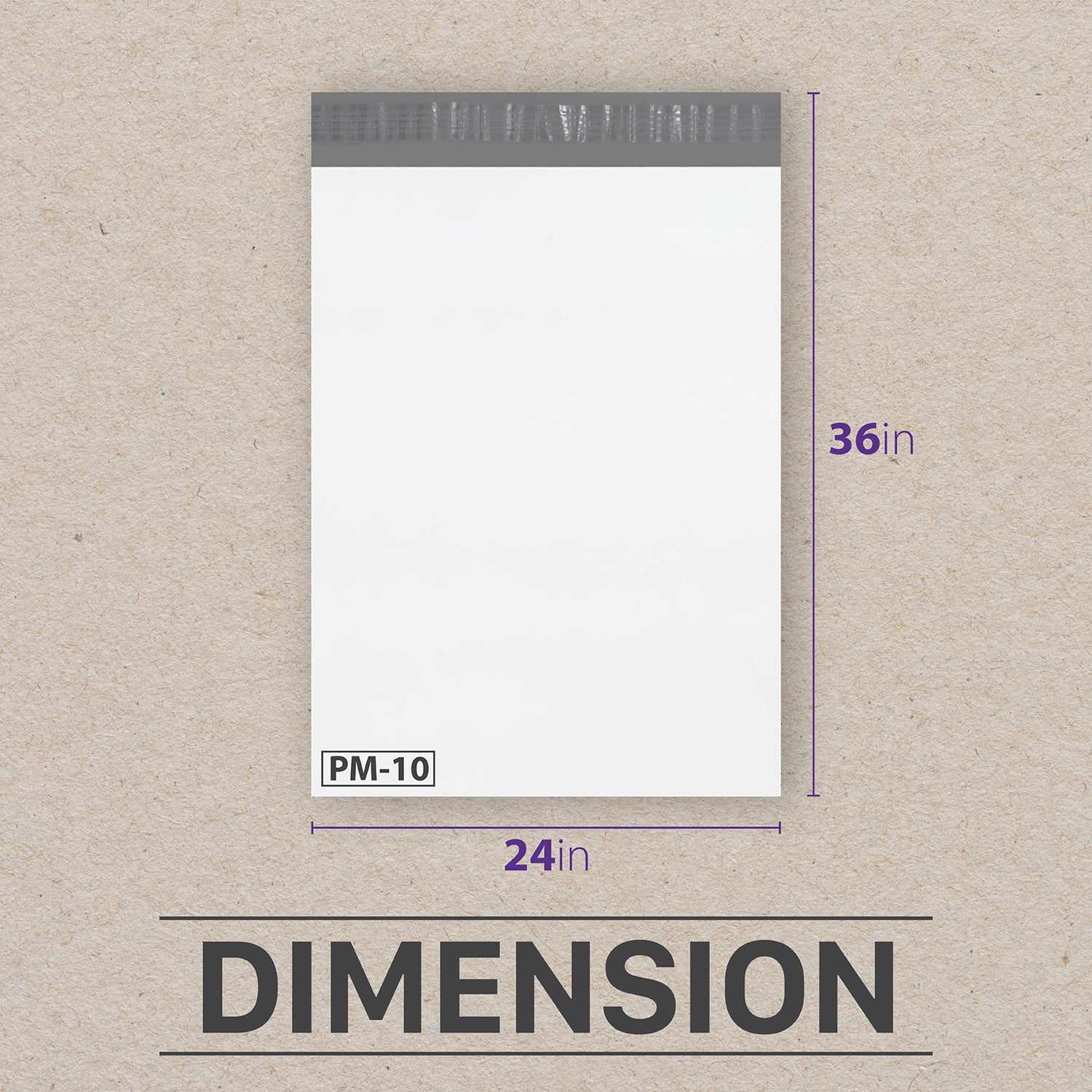Fosmon 24x36 (200 Pack) Large Poly Mailers, Self-Seal Tear-Proof Waterproof Strong Adhesive Shipping Envelopes Bags for Clothing, Business Suppliers