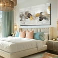thumbnail image 6 of Wall Art for Living Room Geometric Wall Decor Grey Block Artwork 24x48 Inch Circle Pictures Pints for Bedroom Office Neutral Wall Art, 6 of 7