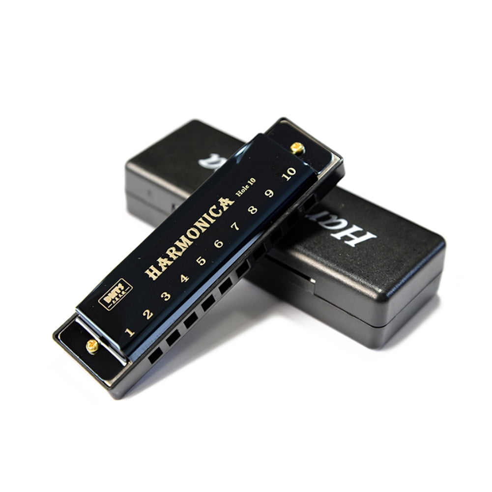 LeKing Titanium Copper Core Harmonica C Key 10 Holes 20 Tones Blues