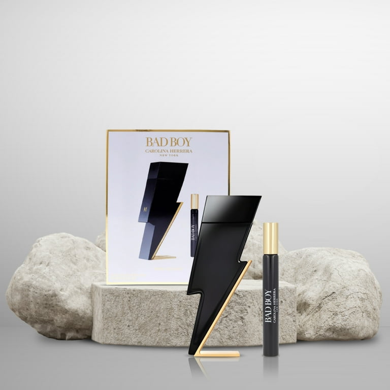 Bad Boy 3.4 Oz Eau De Toilette Spray by Carolina Herrera Gift Set