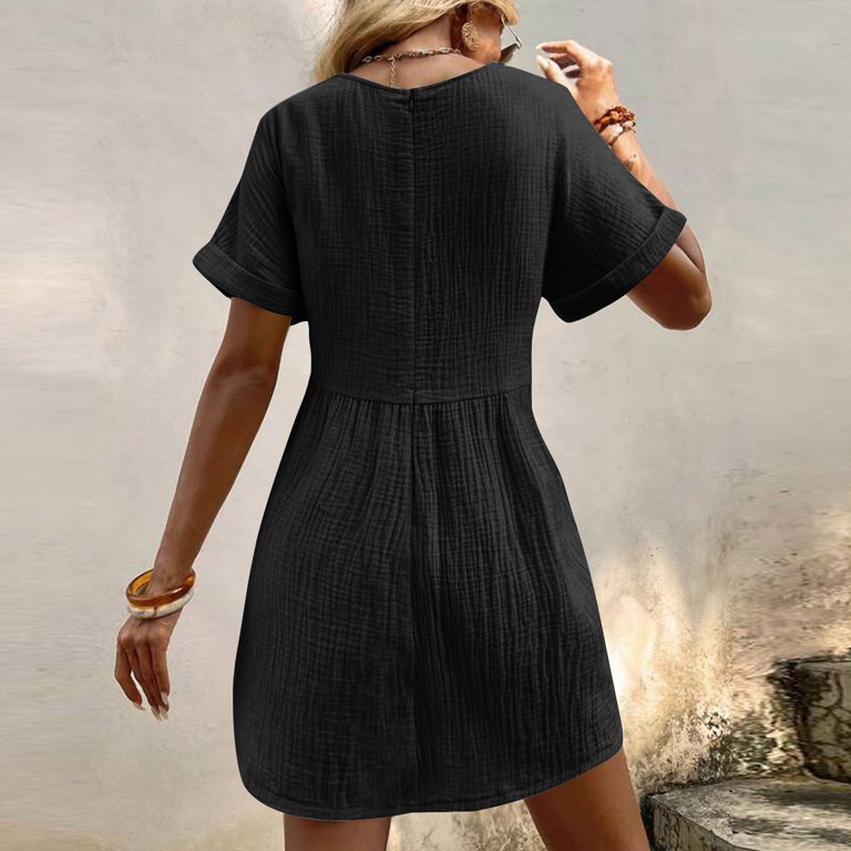 green emerald velvet dress Short Semi-Formal Party Dress with Pockets- PromGirl main image 1