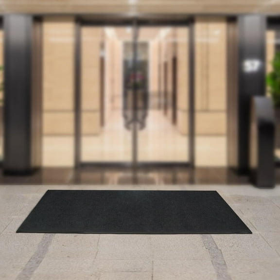 3'' X 10''Outdoor Floor Mat Commercial Entrance Indoor Rubber Entry Rug Non-Slip