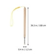 thumbnail image 5 of HERFIER Telescopic Teachers Pointers Stainless Steel Retractable Pointer Handheld Presenter Classroom Whiteboard Pointers (Golden) 39.3x0.47x0.47in, 5 of 8
