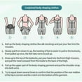 thumbnail image 7 of POP CLOSETS Shapewear Women Full Body Shaper Slimming Bodysuit Open Crotch Waist Trainer Cincher Shaping Postpartum Recovery Underwear, 7 of 7