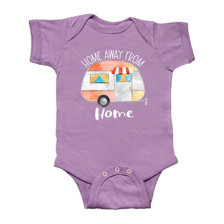 

Inktastic Home Away From Home- Orange Camper Gift Baby Boy or Baby Girl Bodysuit