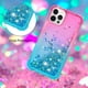 thumbnail image 4 of Funda para iPhone 12 PRO MAX Transparente con Brillos Carcasa Protectora Antigolpes con Glitter Brillante, 4 of 5