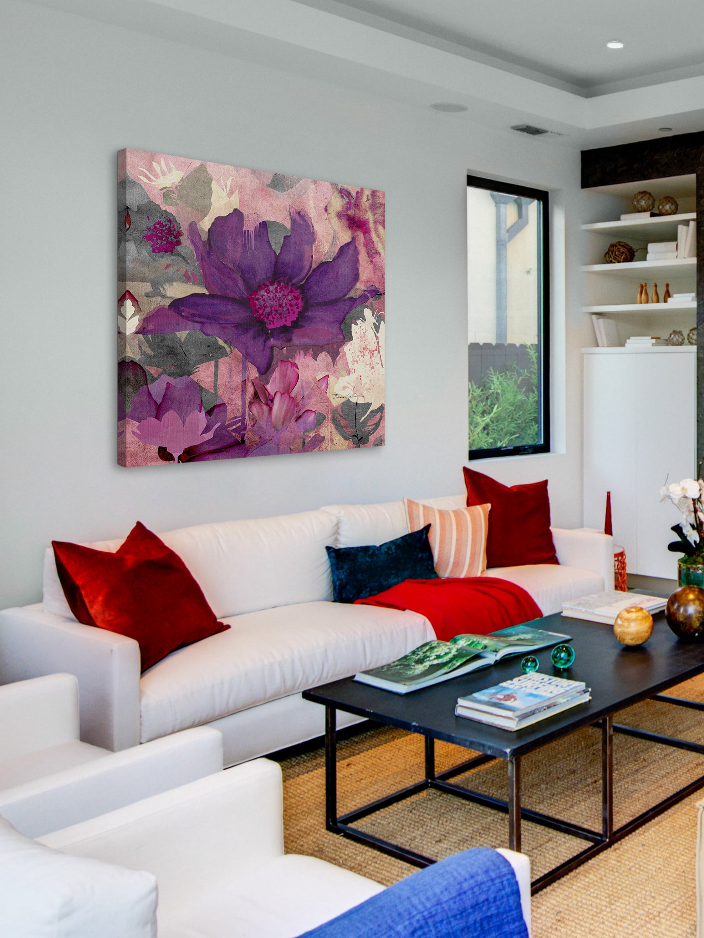 Marmont Hill 'Was Your Favorite Color' by Evelia Painting Print on Wrapped Canvas